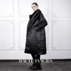 包裹感 系带羽绒棉棉服24秋冬新品 HAUTE FANCIES后构想｜黑色长款