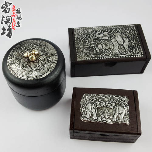 泰国木质方形工艺品特价收纳盒