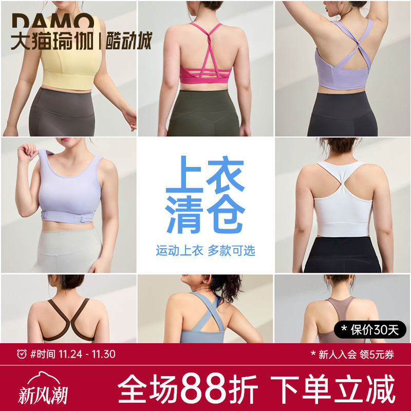 胖MM运动内衣防震跑步外穿训练女