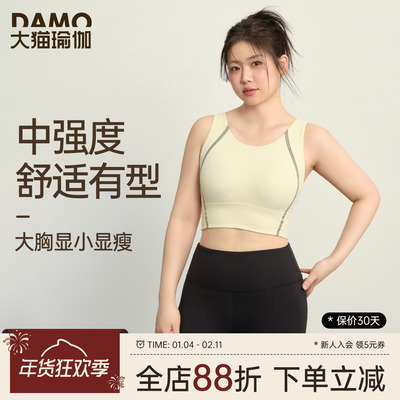 运动内衣女胖mm大码健身服瑜伽服