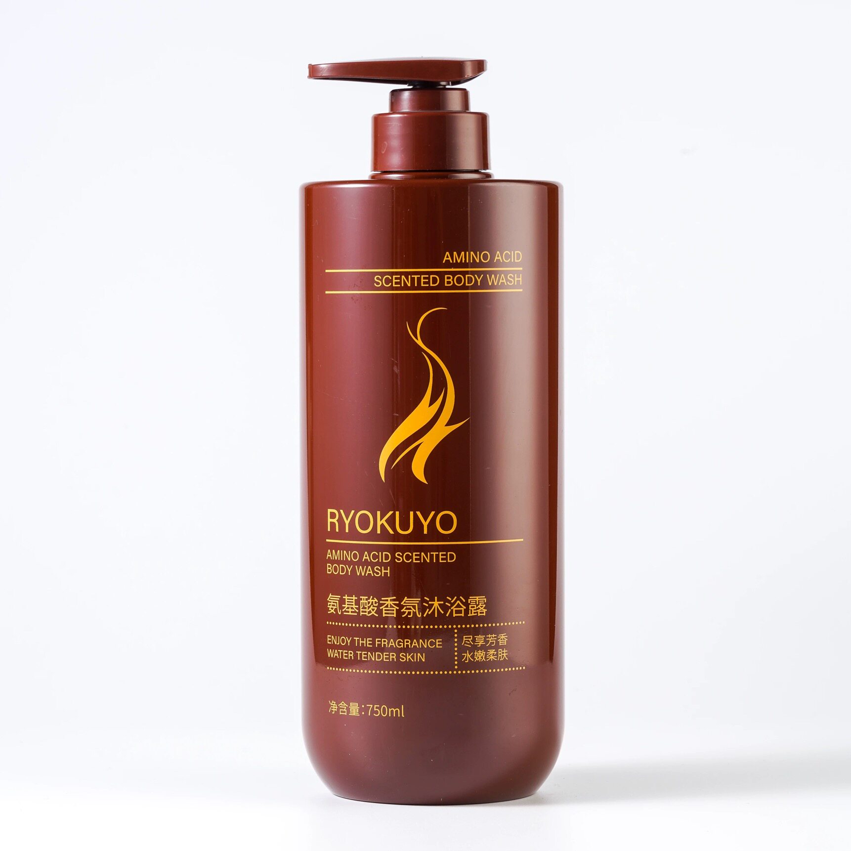 RYOKUYO氨基酸香氛洗发水/丝滑润养护发素润发素/沐浴露750ml