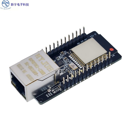 WT32-ETH01 嵌入式串口转以太网/WiFi&蓝牙MCU模组ESP32无线模块