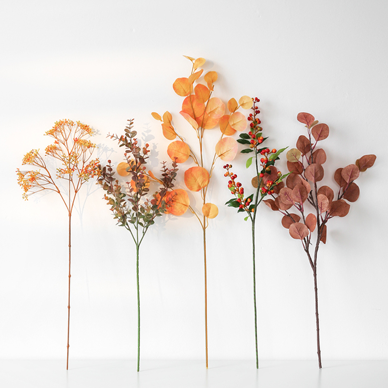 ins植物树叶仿真玫瑰美食摆拍婚礼装饰花 摄影拍照背景布模特道具