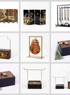 宋代美学软装样板房间摆台高级感