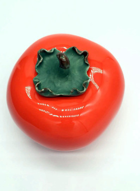 景德镇纯手工如意茶叶罐软装摆件