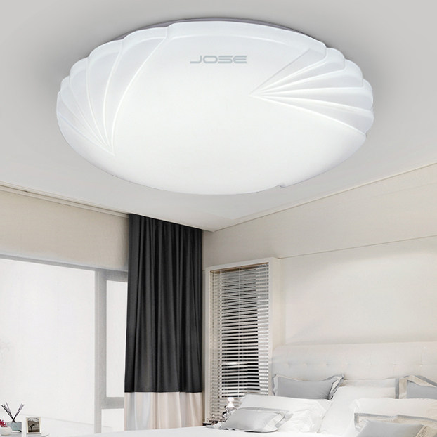 乔希照明 圆形 凤尾吸顶灯 led 卧室灯 过道 阳台 王艳