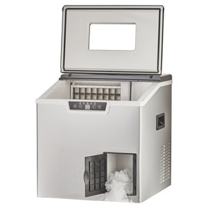 恒洋台式迷你家用小型商用奶茶店40公斤多功能制冰碎冰一体制冰机