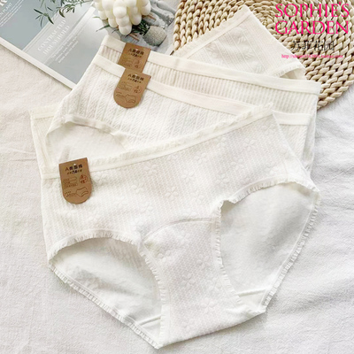A类婴儿棉中腰纯棉内裤抑菌原棉