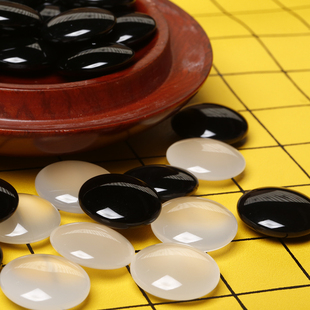双面凸玛瑙A级连珠五子棋\围棋棋子高大上送礼佳品多省包邮