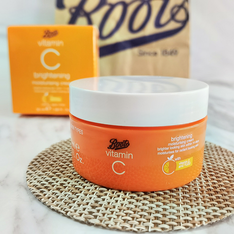 英国BOOTS保湿紧致抗皱vc面霜