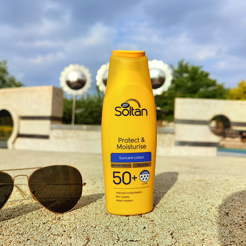 英国soltan水润防晒乳spf50+全身防晒霜隔离防紫外线uva和uvb现货