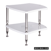 器材架 功放架 音悦汇典X6 2珍珠白钢琴漆高级音响机架机柜音响架