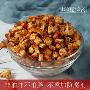 安康鱼香酥鱼排鱼骨粒鱼骨头孕妇儿童零食办公室休闲食品200克