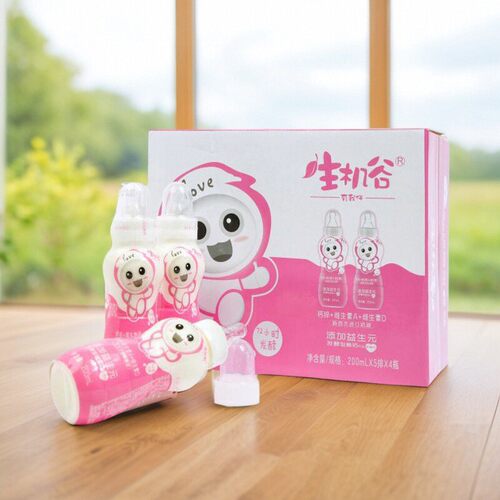 生机谷乳酸菌酸奶整箱20瓶
