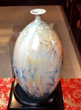 结晶釉乔迁送礼工艺品顺丰包邮