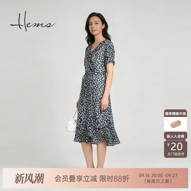 海尔曼斯气质优雅连衣裙图片