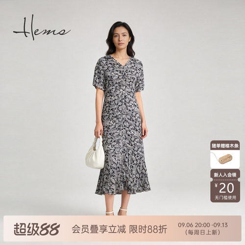 海尔曼斯气质优雅连衣裙
