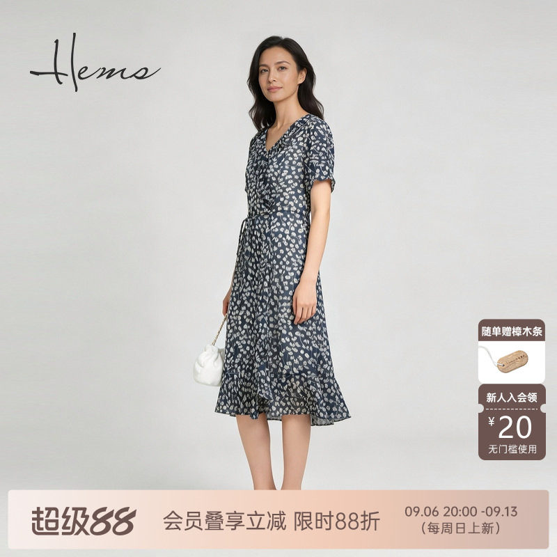 海尔曼斯气质优雅连衣裙图片