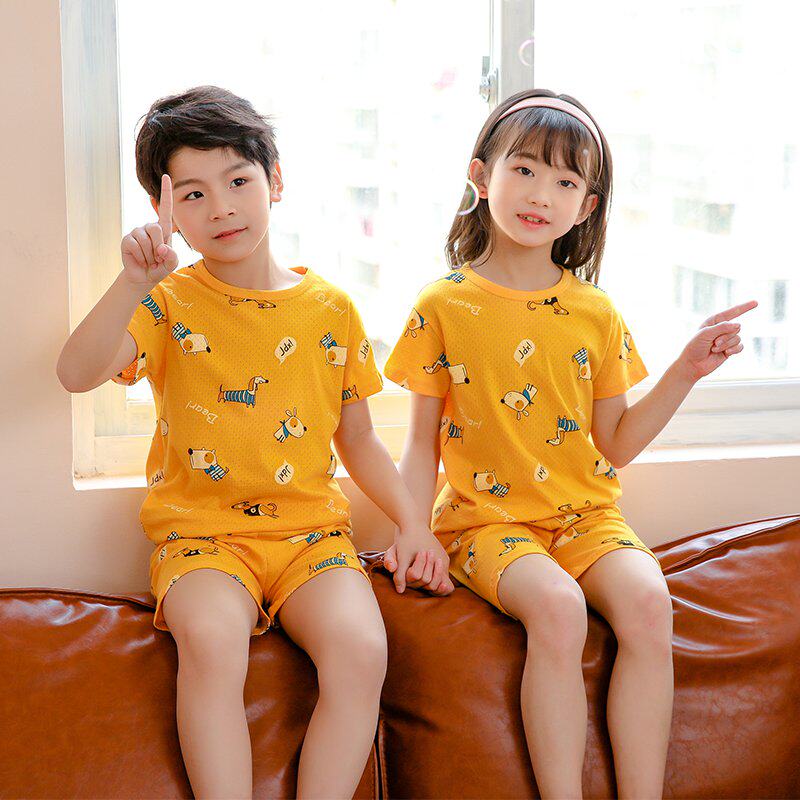 可爱薄款夏装超萌宽松短袖家居服