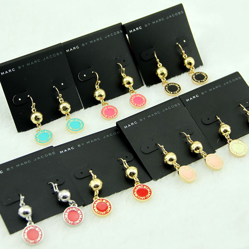 39克拉欧美饰外M系厂家直供新款饰品超值款滴油耳环耳坠低价走量