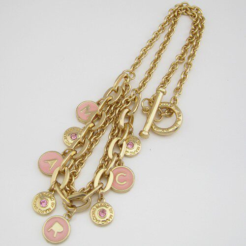 39 CARATS EUROPEAN AND AMERICAN JEWELRY M.JC SERIES VERSATILE NEW WOMENS FASHION TREND PERSONALITY LETTER DRIP OIL BRACELET