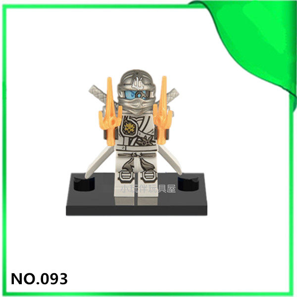 thumbnail for Compatible with domestic NINJAGO series Jay Khao Ozan Tianle Pai Suo Chen Master Card Running Snake Minifigure Building Block Toys