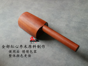 檀工宜兴紫砂壶制作实木搭子