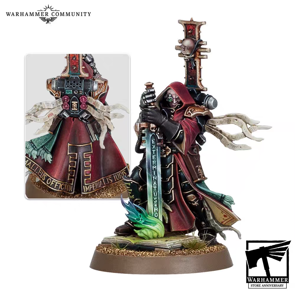 战锤 40K 审判官 官店店庆限定 Inquisitor Erasmus Cartavolnus
