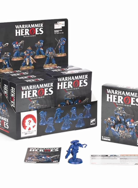 特价！战锤40K限定 星际战士 盲盒 一套8盒Warhammer Heroes 2023
