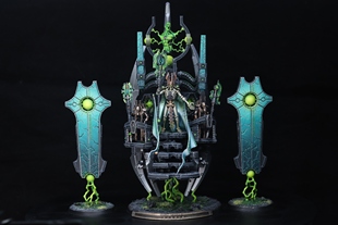 战锤40k太空死灵NEC寂静王涂装代工展示(非现货)可接代工