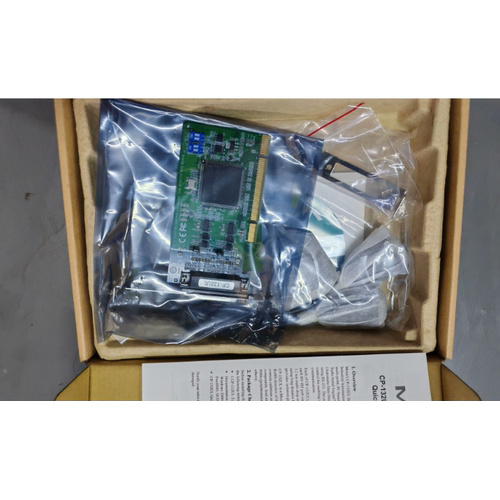 摩莎MOXA CP-132UL 2口 RS422 485 PCI卡 2口多串口卡 全新正品