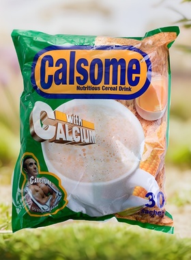 缅甸泰国进口calsome绿色麦片谷物即食营养燕麦片袋装早餐冲饮