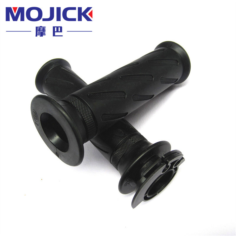 适用豪爵摩托车EH150 HJ150-25/25A原装手把套 车把胶套油门把座