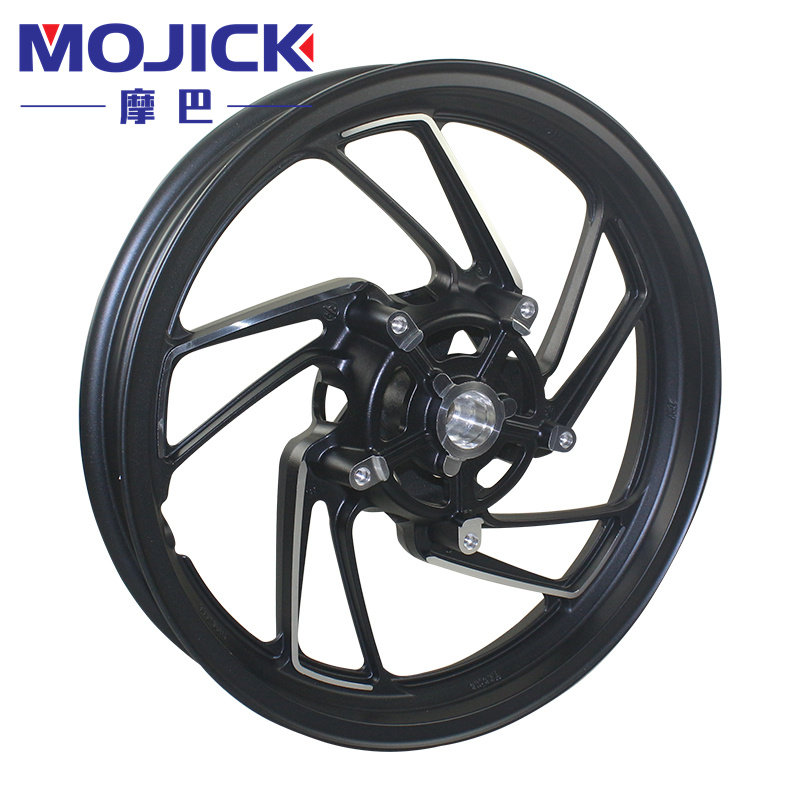 适用豪爵DR150/160S HJ150-10A/10C/10D前后轮毂轮辋钢圈铝轮胎龄