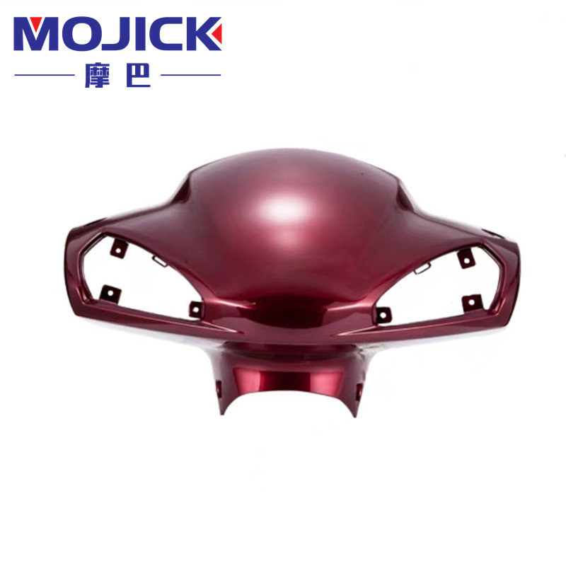 适用豪爵宇钻HJ125T-10A/10C/10F/10H原装头罩灯箱手把前罩外壳