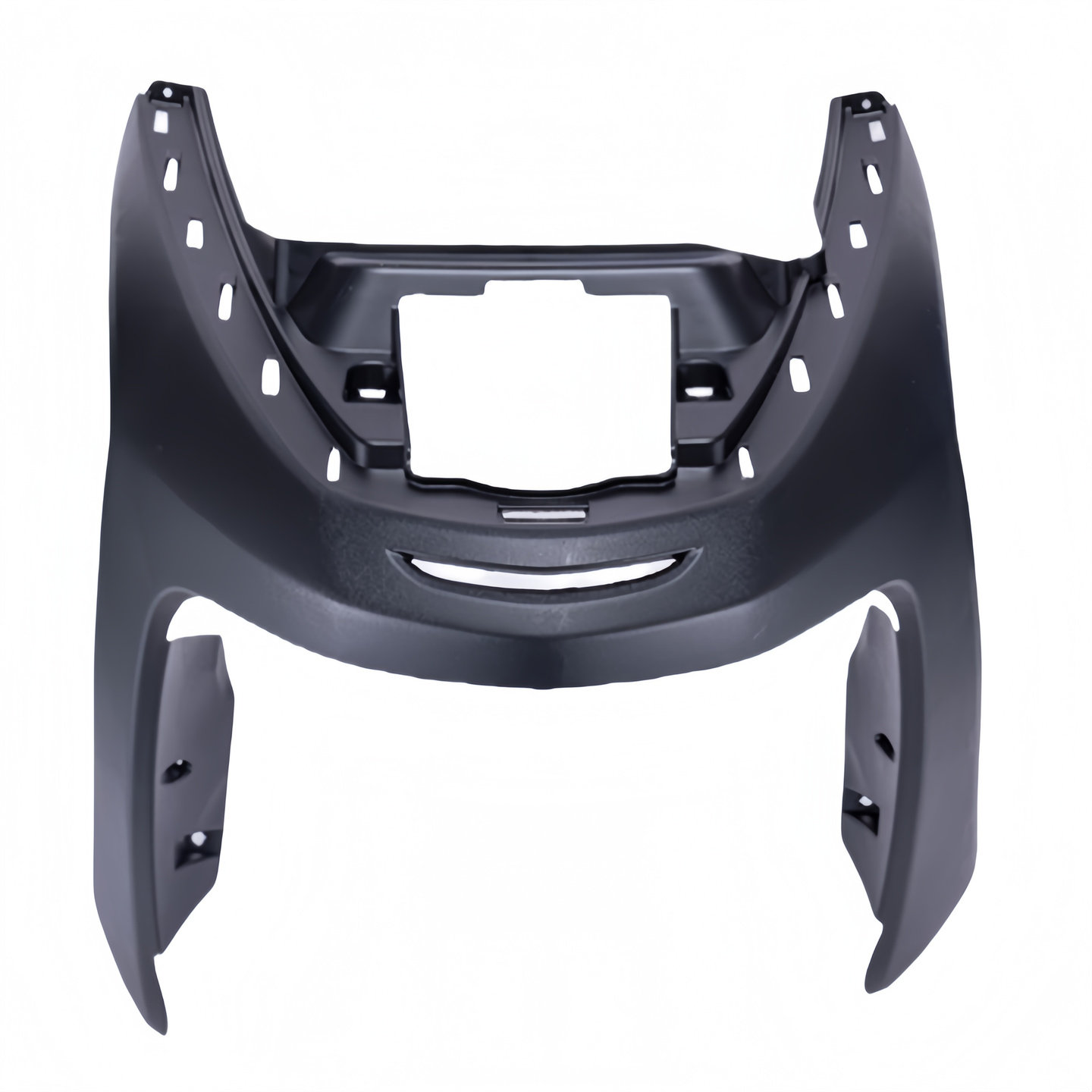 适用豪爵宇钻HJ125T-10A/C/F前下护罩前围鱼嘴前包围原厂外壳