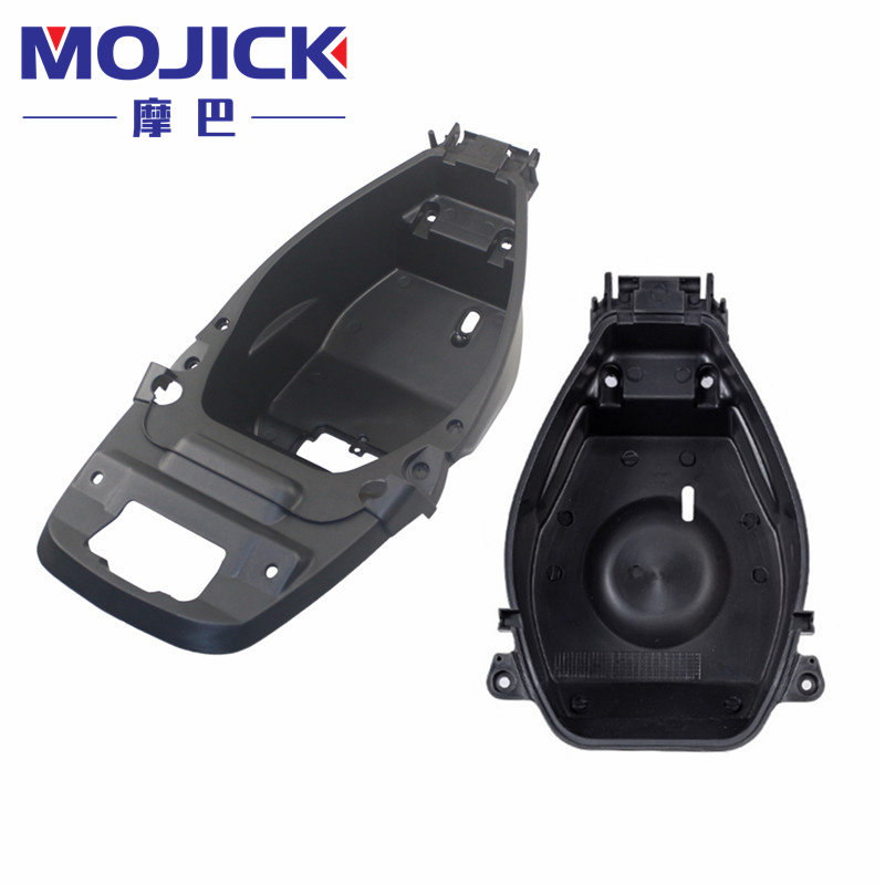 适用豪爵悦星HJ125T-9/9A/9C/9D踏板车原装座桶坐垫箱头盔箱坐桶