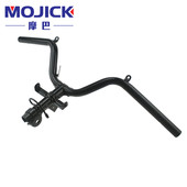 踏板车配件适用铃木红宝UM125T C车把管手把管方向柱龙头把