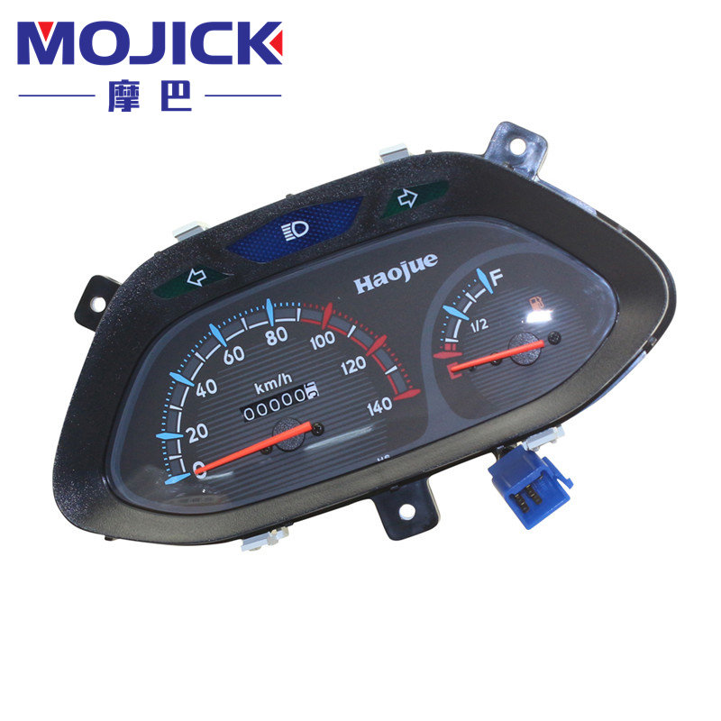 踏板车配件适用豪爵悦星HJ125T-9C/9D仪表总成里程表码表速度表
