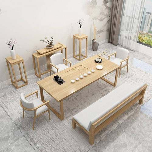 全实木茶桌椅组合新中式泡茶桌茶几茶艺桌子家用客厅茶室功夫茶台