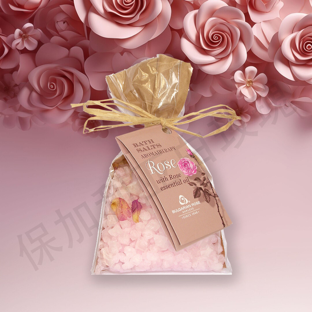 保加利亚玫瑰精油浴盐提亮肤色