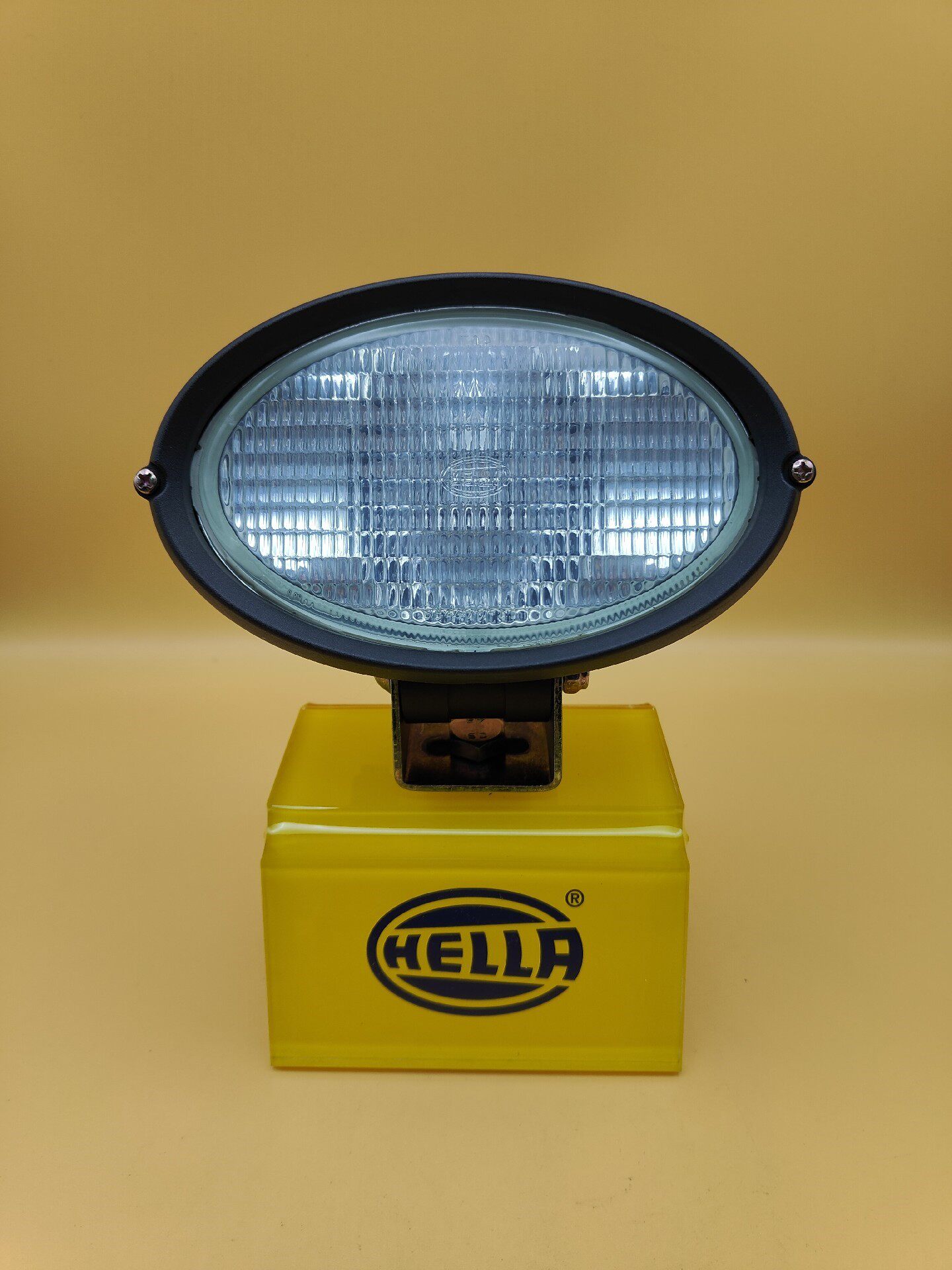 海拉hella  12v 24v 椭圆形前大灯总成 挖机泛光
