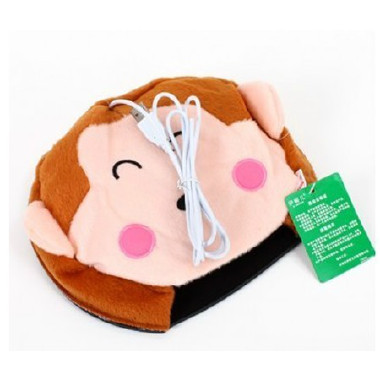 伊暖儿卡通USB鼠标垫发热鼠标套