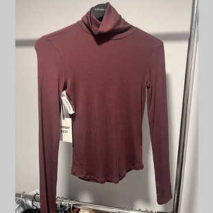 加拿大代购Aritzia Everyday打底衫小高领翻领贴身