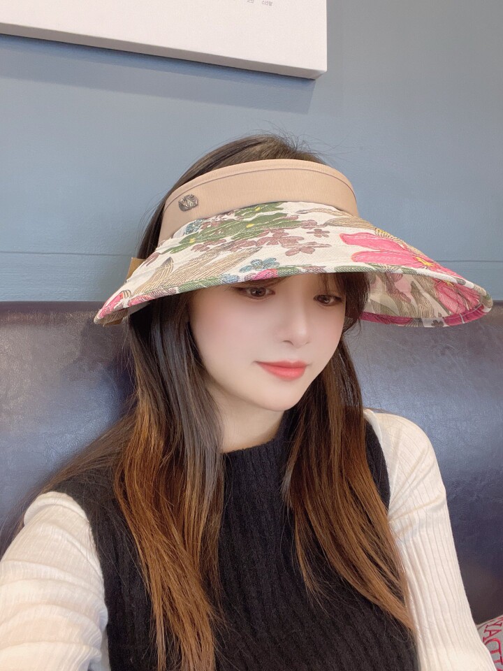 韩国进口代购大檐防晒帽夏太阳帽