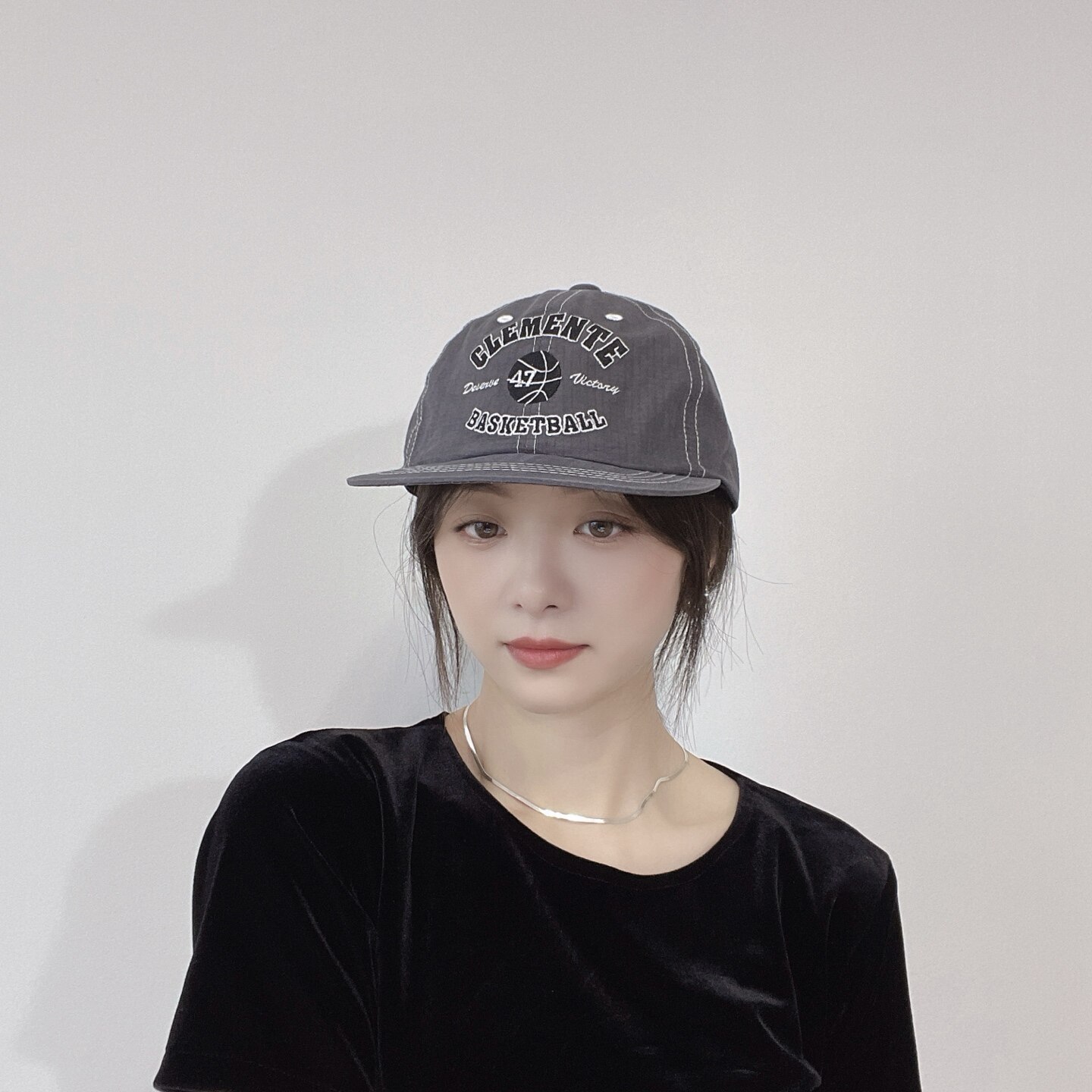 2025新款韩国代购棒球帽鸭舌帽女