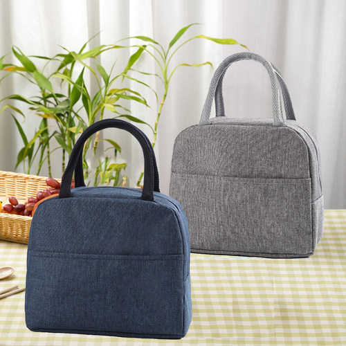 日式可爱学生午餐帆布妈咪便当包