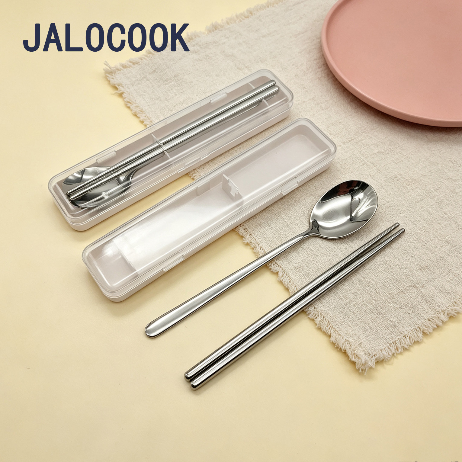 JALOCOOK304不锈钢餐具3件套