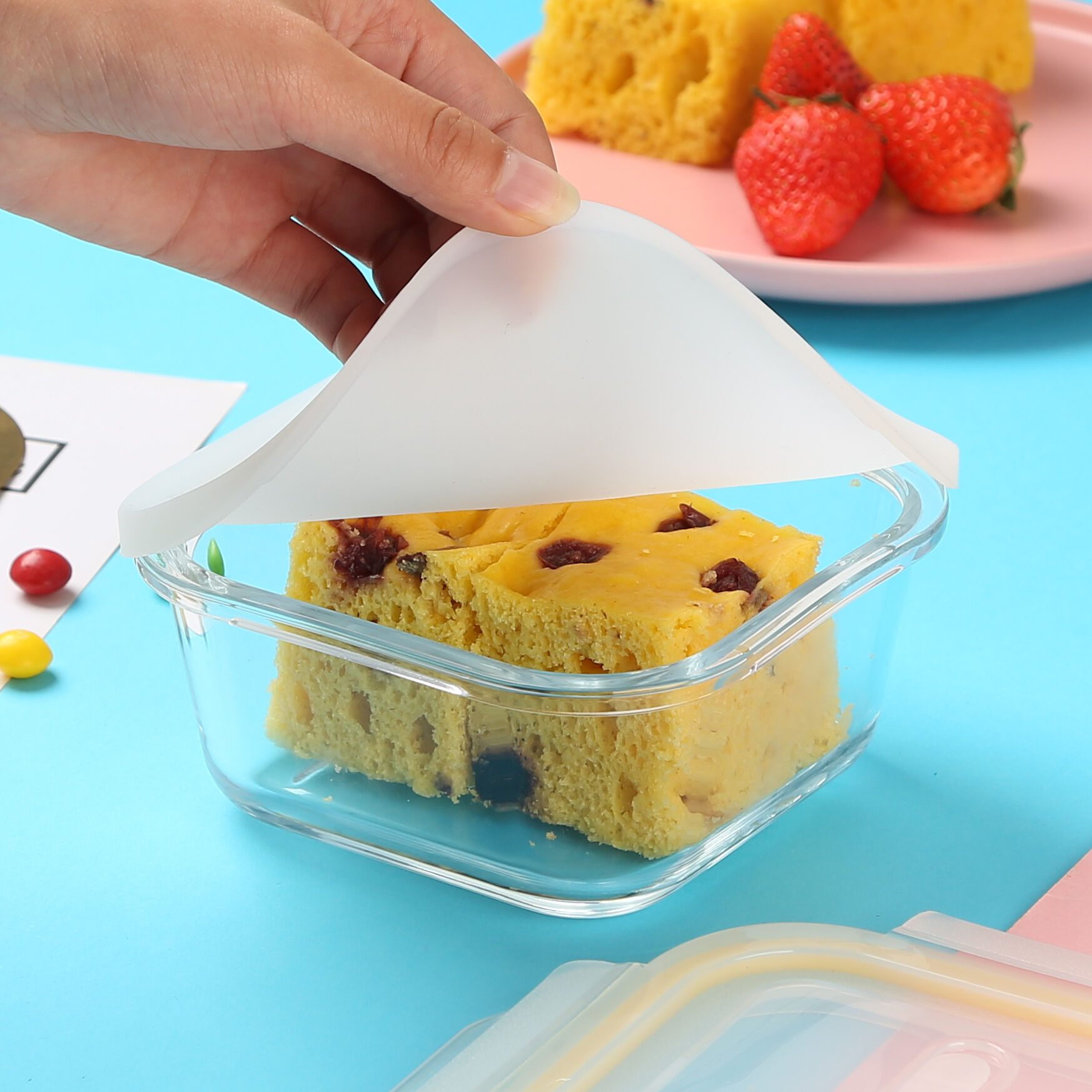 玻璃婴幼儿耐热蒸蛋辅食盒