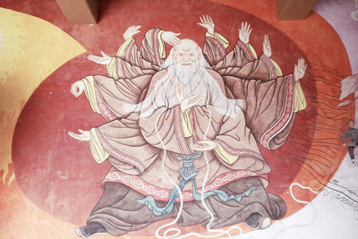 太极拳馆拳馆禅意风装饰画